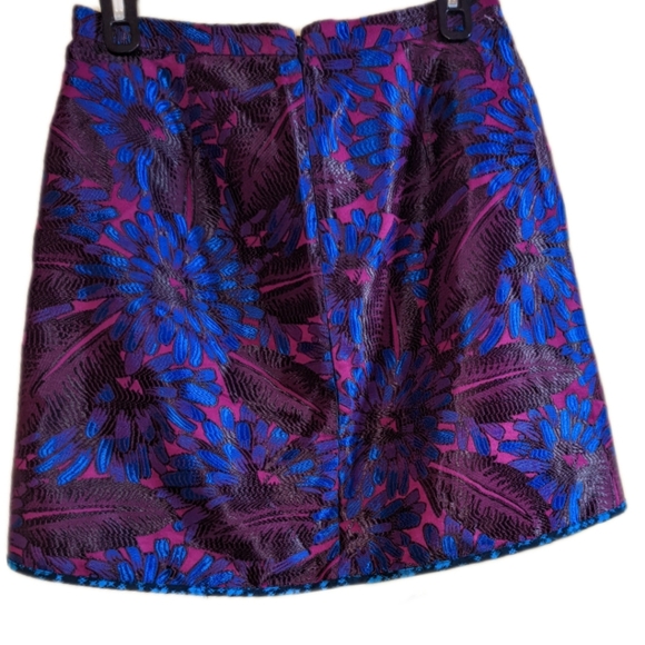 NWOT Vibrant midi skirt made in India, quality materials, fits like 2/4 - Picture 3 of 8